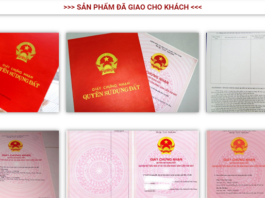 Nhận làm sổ đổ giả uy tín