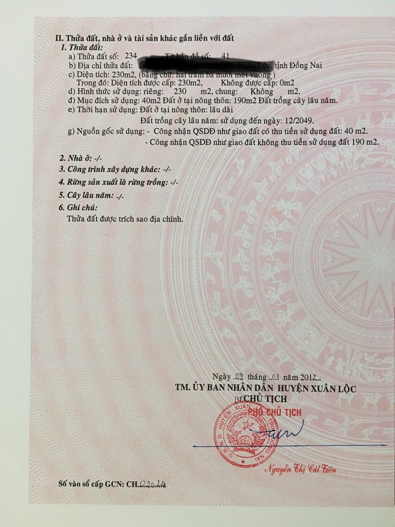 nhận làm sổ hồng giả giá rẻ tại HCM