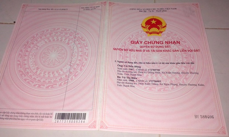 nhận làm sổ đỏ giả, nhận làm sổ hồng giả uy tín