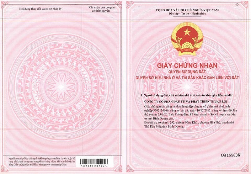 Phí làm sổ đỏ và sổ hồng năm 2020