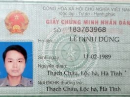 nhận làm cmnd giả