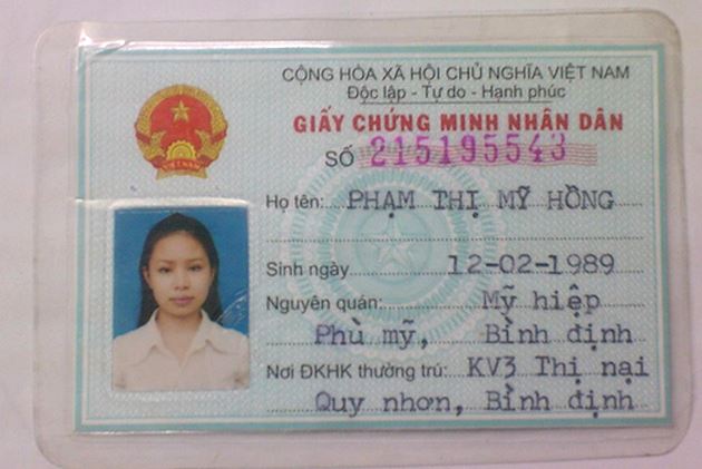 nhận làm cmnd giả