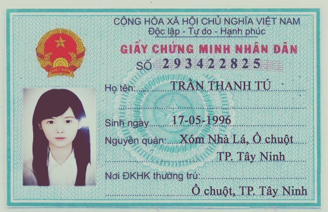 nhận làm cmnd giả