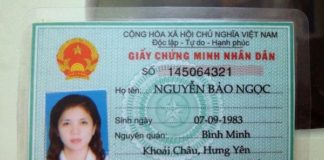 nhận làm cmnd giả