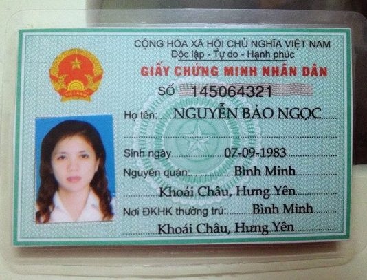 nhận làm cmnd giả