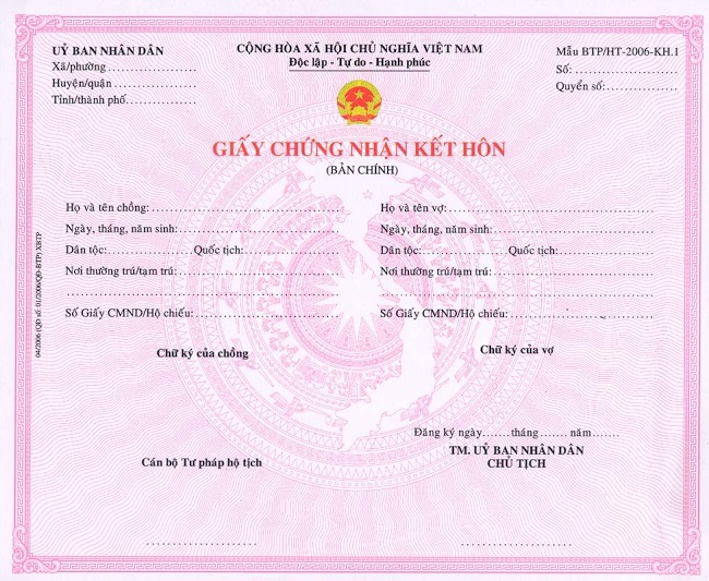 Làm đăng ký kết hôn giả