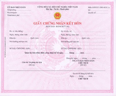 Làm đăng ký kết hôn giả