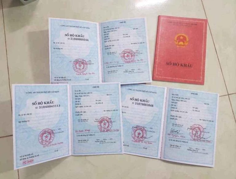 làm sổ hộ khẩu