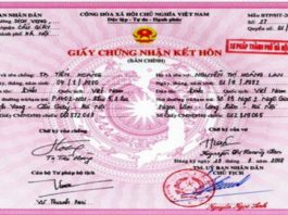 làm giấy đăng ký kết hôn giả