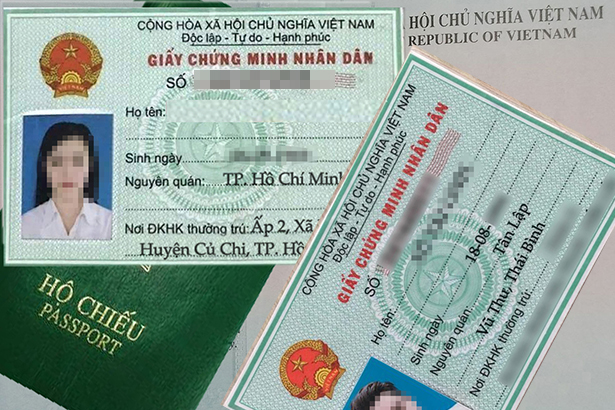 làm cmnd giả