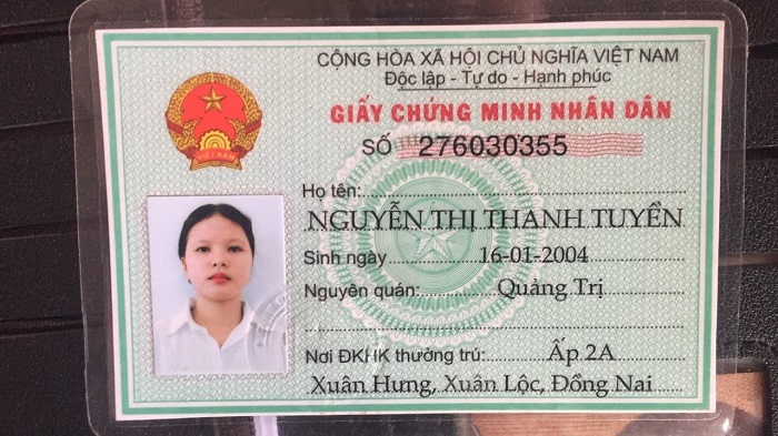 chứng minh nhân dân giả