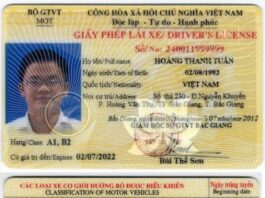 Làm cavet xe giả tphcm