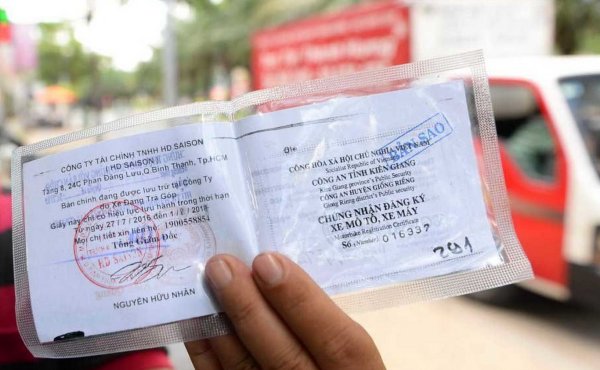 Làm cavet xe bao nhiêu tiền theo quy định mới nhất hiện nay