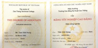Làm Bằng Cao Đẳng Chính Quy Phôi Thật Giá Chỉ Từ 2 Triệu