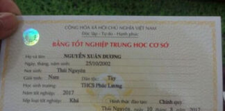 Làm bằng tốt nghiệp cấp 2 ở đâu
