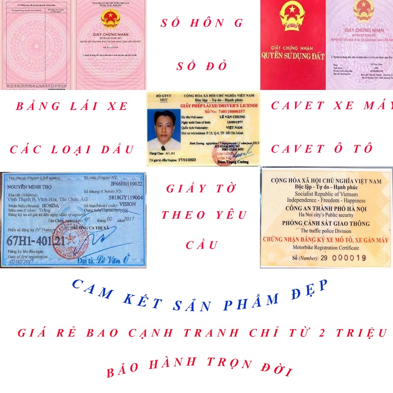 làm giấy tờ giả