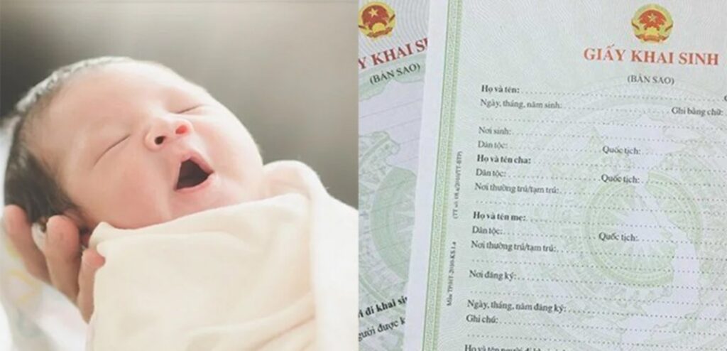 giấy chứng sinh làm giả
