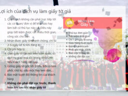 làm giấy tờ giả