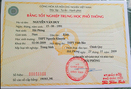 Mua bằng cấp 3 giá rẻ tuyệt đối KHÔNG ĐẶT CỌC tránh lừa đảo qua mang zalo, facebook không có số điênh thoại liện lạc