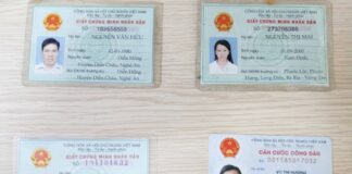 làm CMND giả, làm cccd giả
