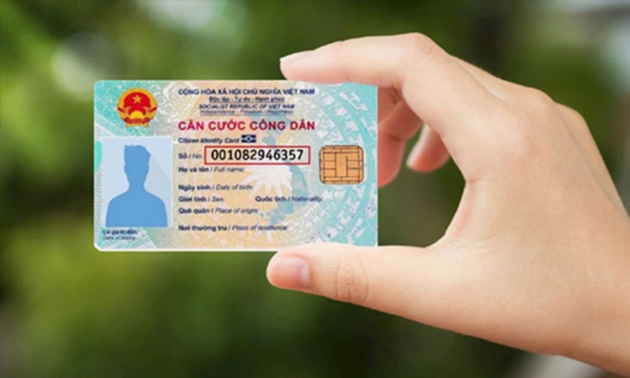làm căn cước công dân giả