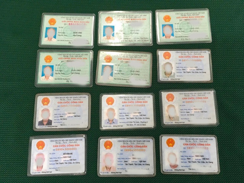 làm chứng minh thư giả