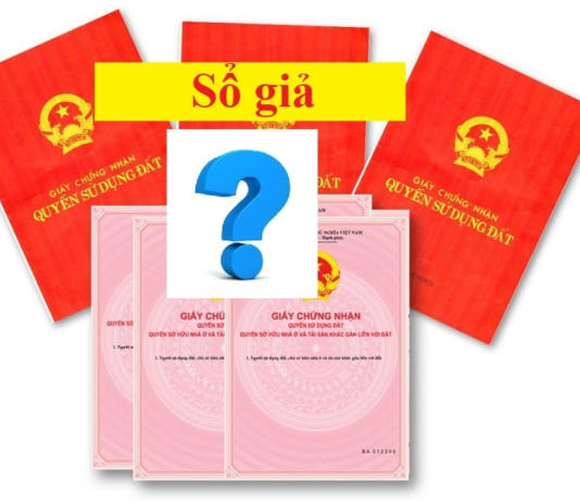 Làm sổ hồng giả - Sổ đỏ giả