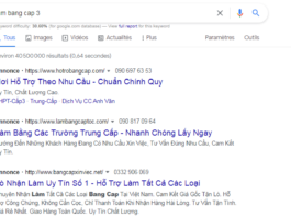 làm bằng cấp 3