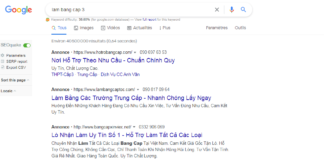 làm bằng cấp 3
