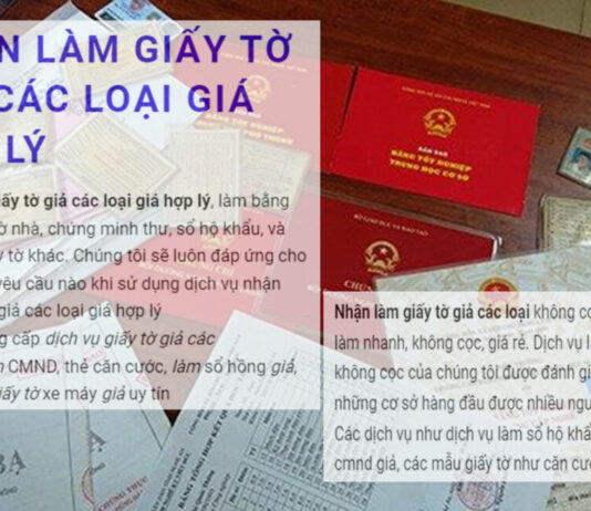 Nhận làm sổ đỏ giả tại Hà Nội